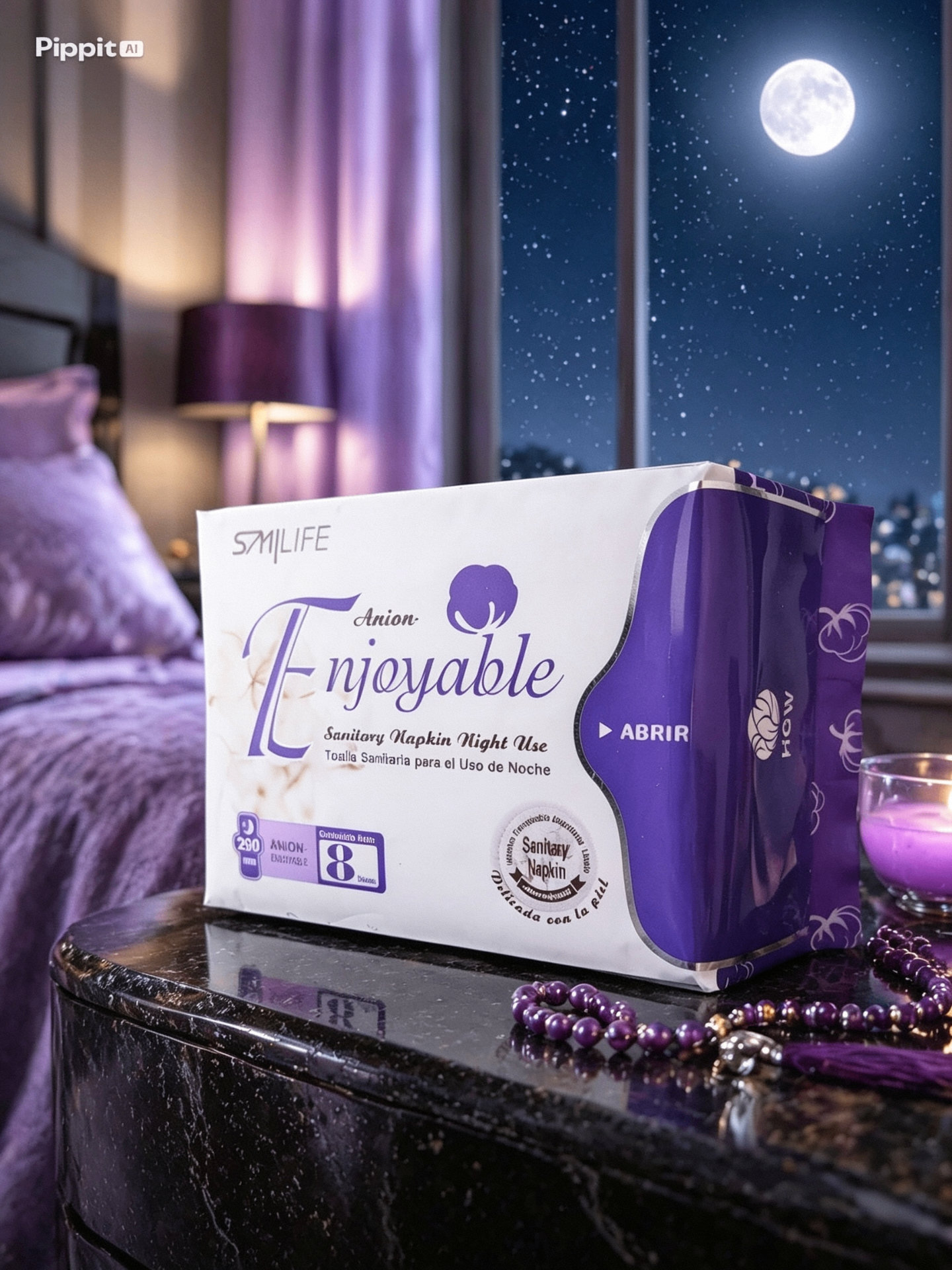 Toallas Higiénicas HGW de Uso de Noche